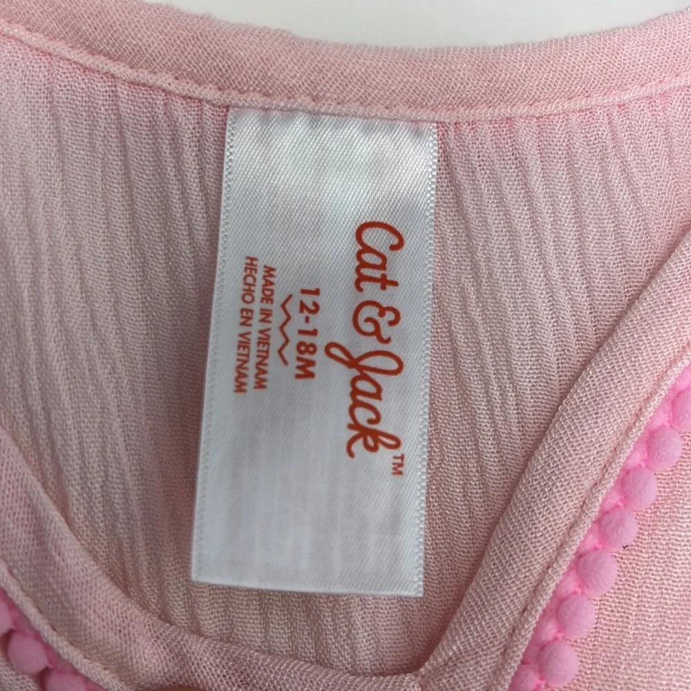 NWT Toddler Girls' Rainbow‎ Cover Up Dress - Cat & Jack™m Rainbow 12-18M